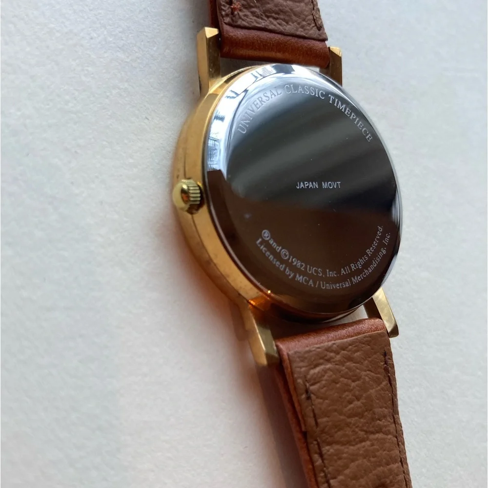 E.T. The Extra Terrestrial 1982 Universal Classic Timepiece Wristwatch